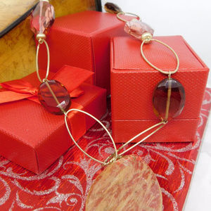 Lia Sophia Stamped 19" Necklace